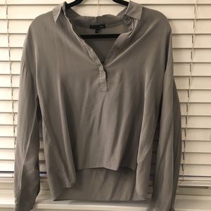Eileen Fisher half button top